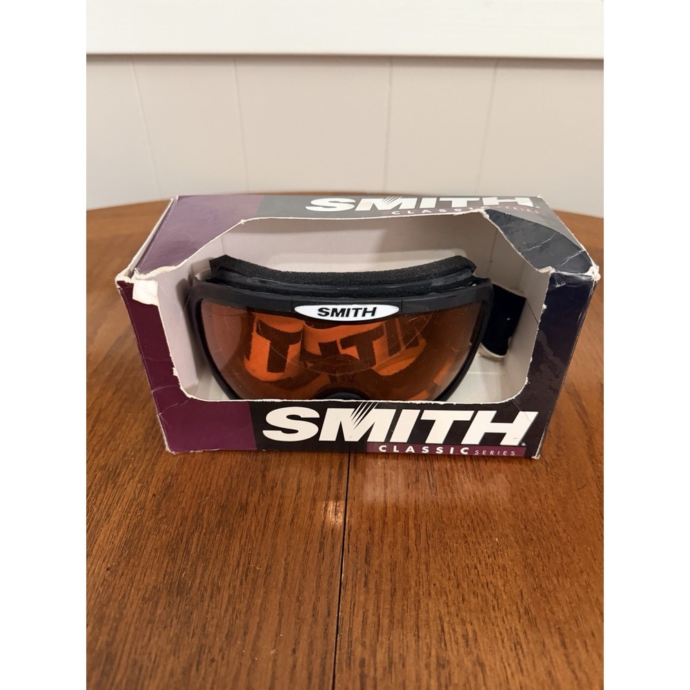 Smith Classic Series Sky Goggles Amber Lens, Made in USA